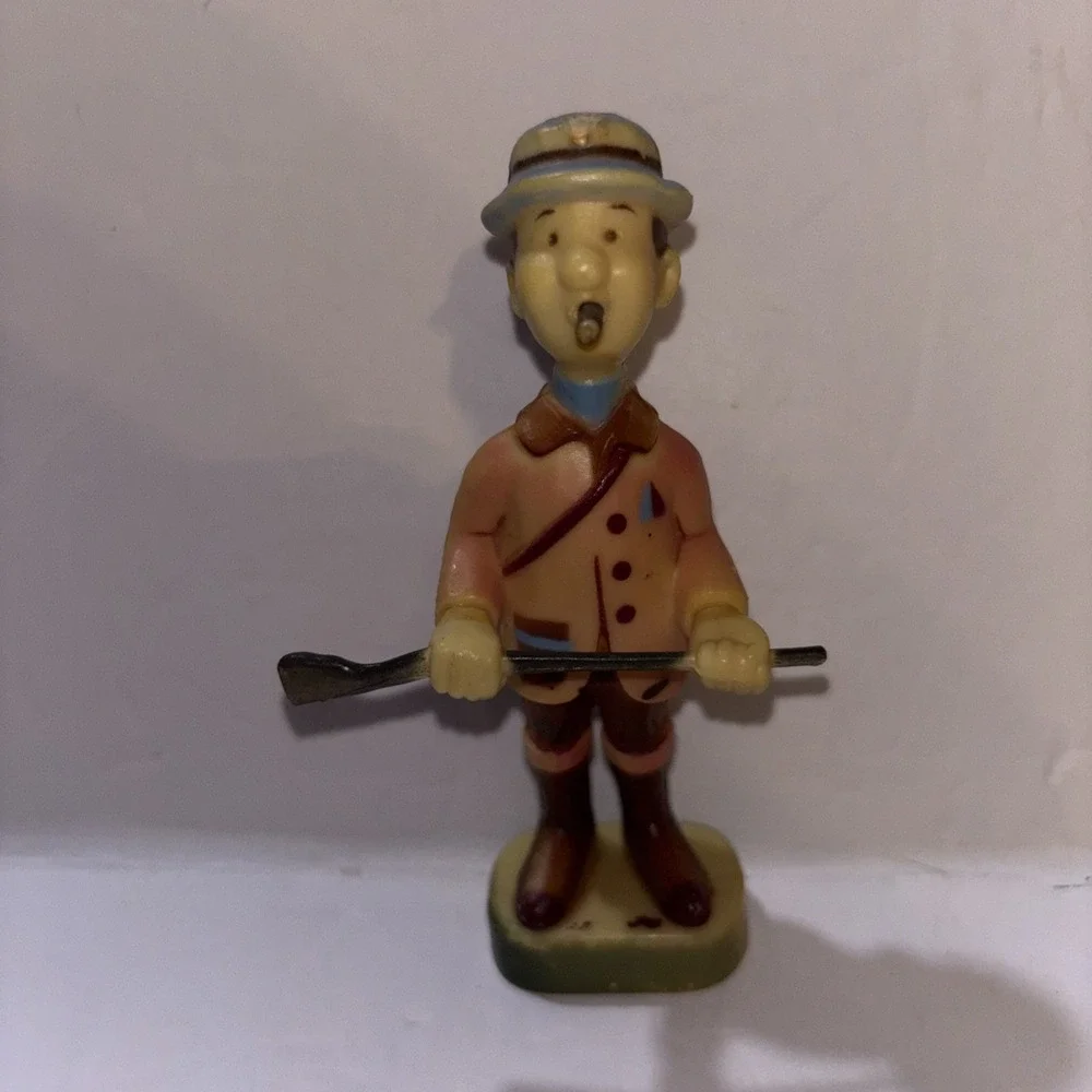 Vintage Wilton & Other Cake Topper Figure Lot Dad Grand Father Lot Of 3